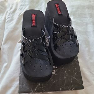 Demonia platform sandals